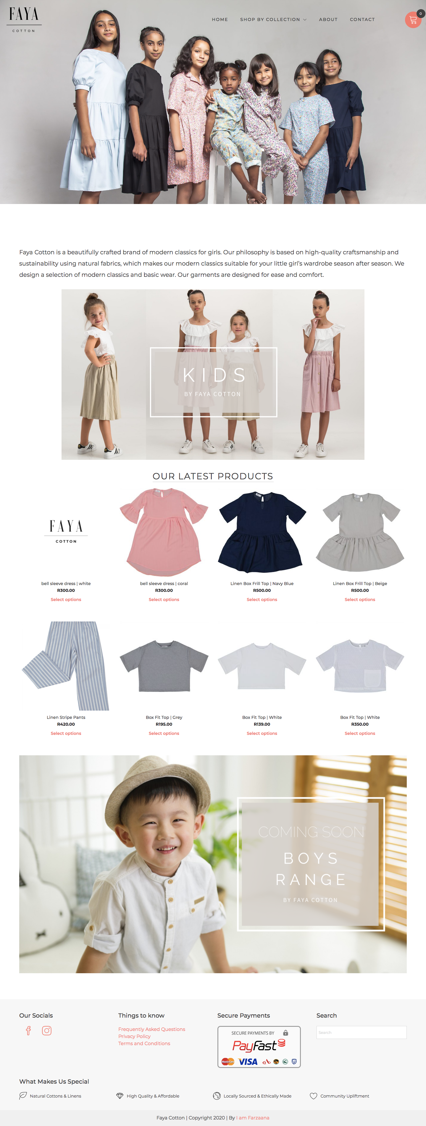 Faya Cotton Online Store